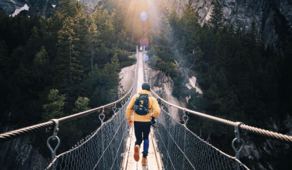 adventure on bridge